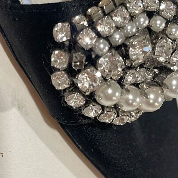 Badgley Mischka Black Sandals Size 8.5 - Picture 11 of 14